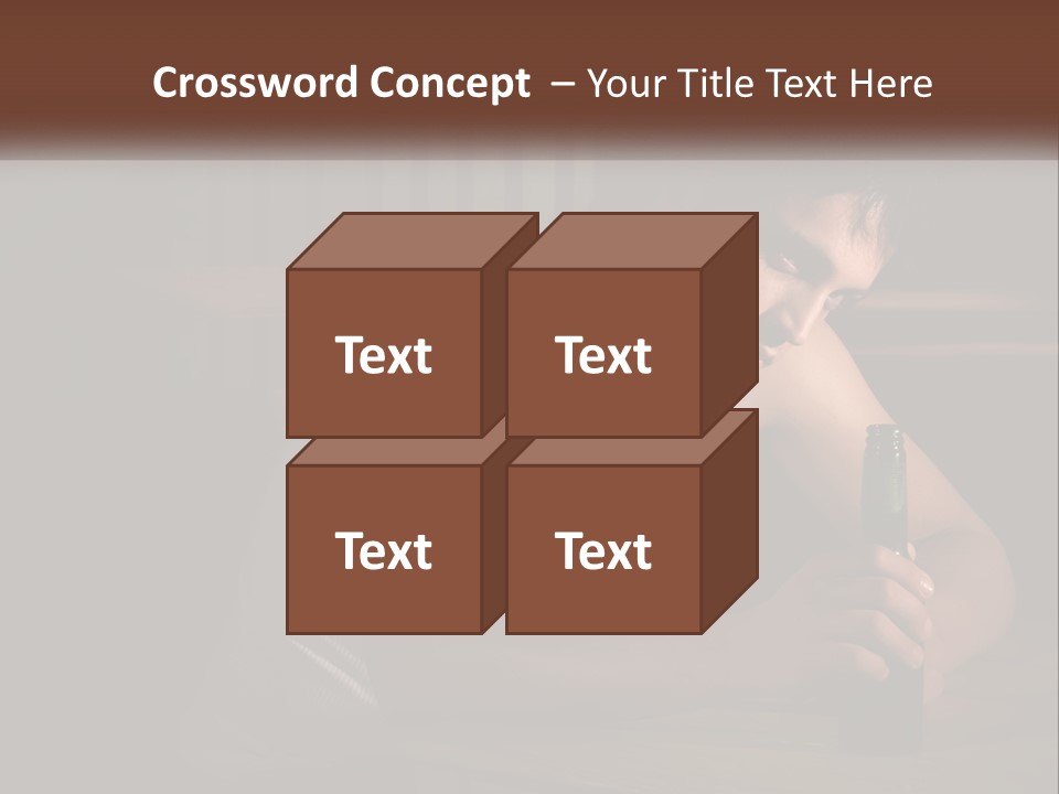 Ocean Daughter Senior PowerPoint Template