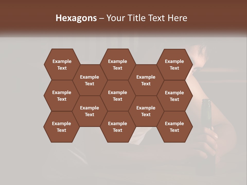 Ocean Daughter Senior PowerPoint Template