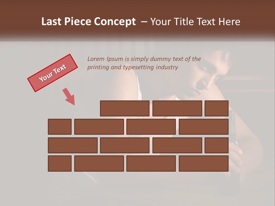 Ocean Daughter Senior PowerPoint Template