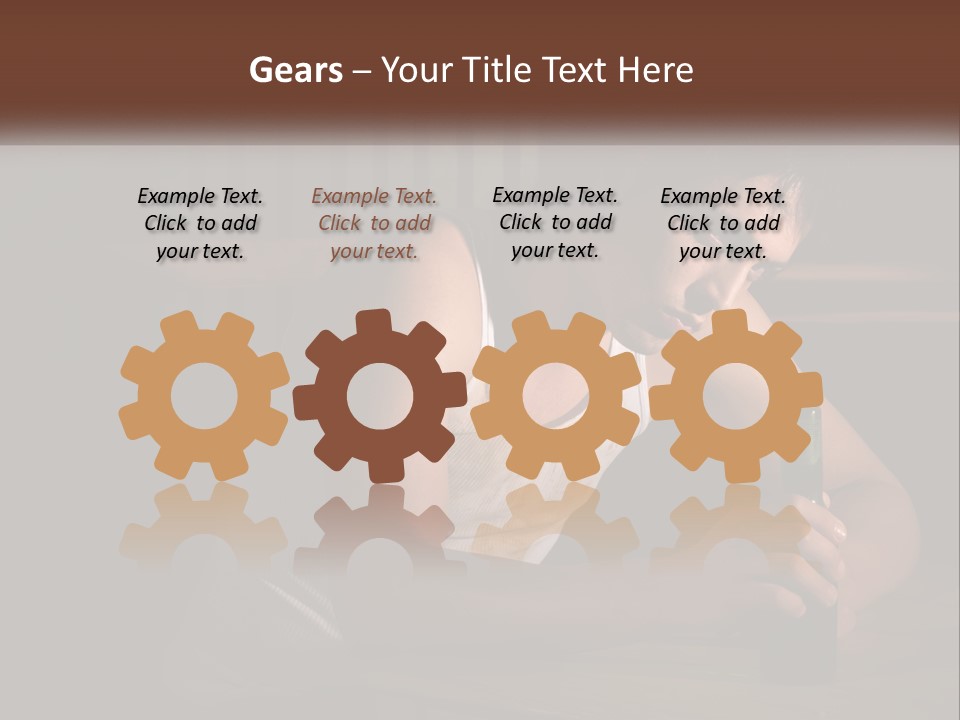 Ocean Daughter Senior PowerPoint Template