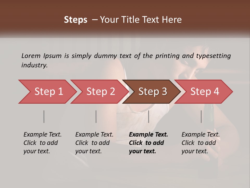 Ocean Daughter Senior PowerPoint Template