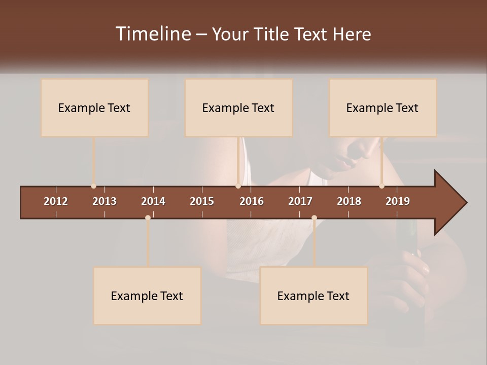 Ocean Daughter Senior PowerPoint Template