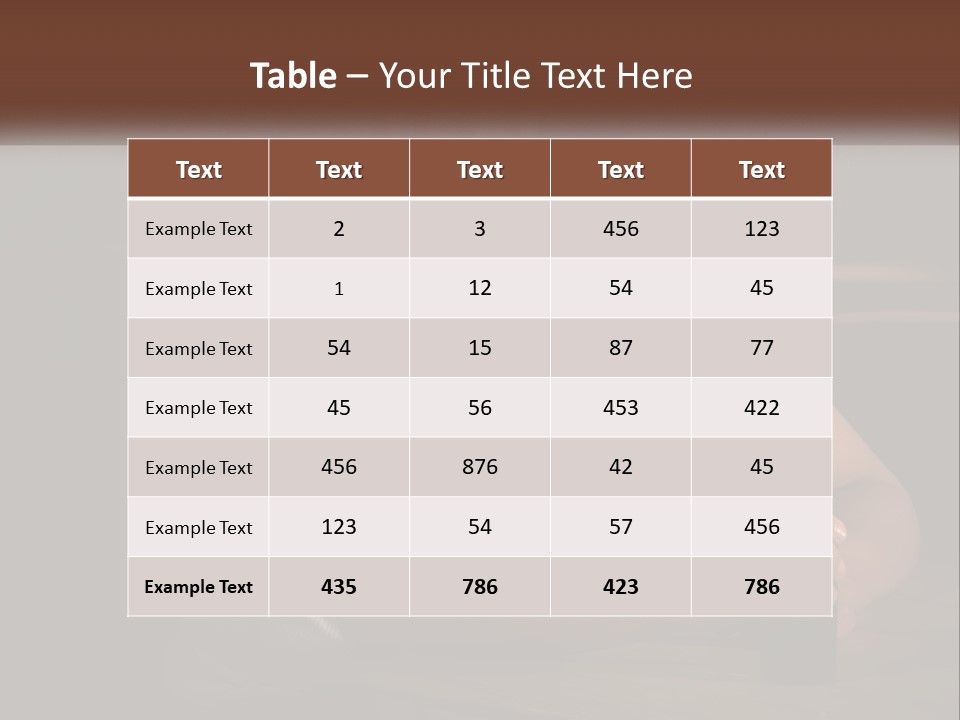 Ocean Daughter Senior PowerPoint Template