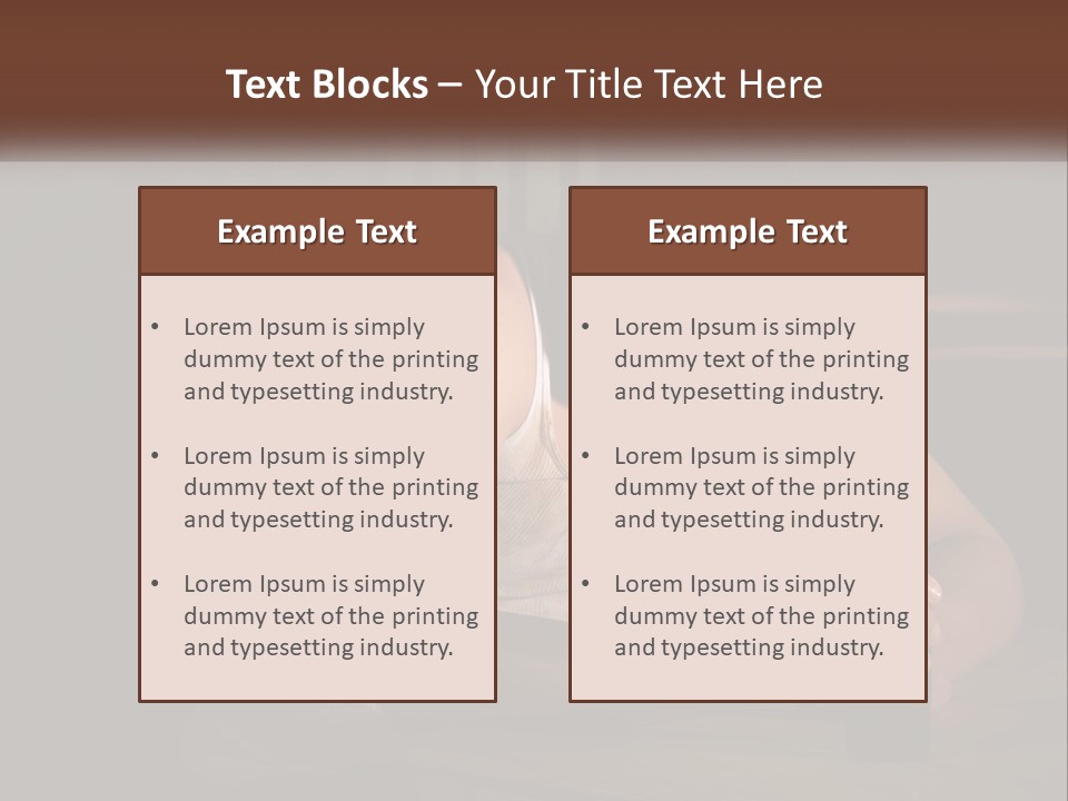 Ocean Daughter Senior PowerPoint Template