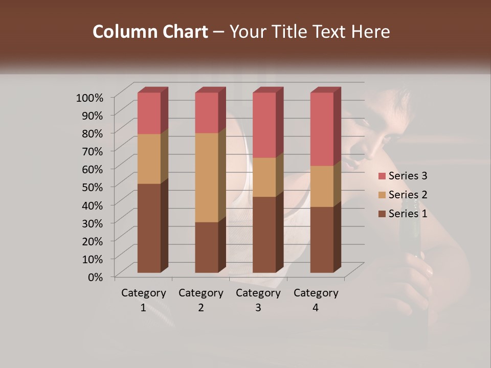 Ocean Daughter Senior PowerPoint Template