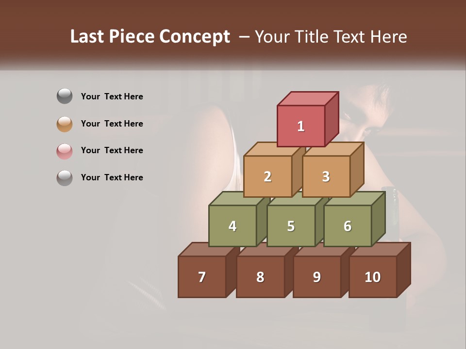 Ocean Daughter Senior PowerPoint Template