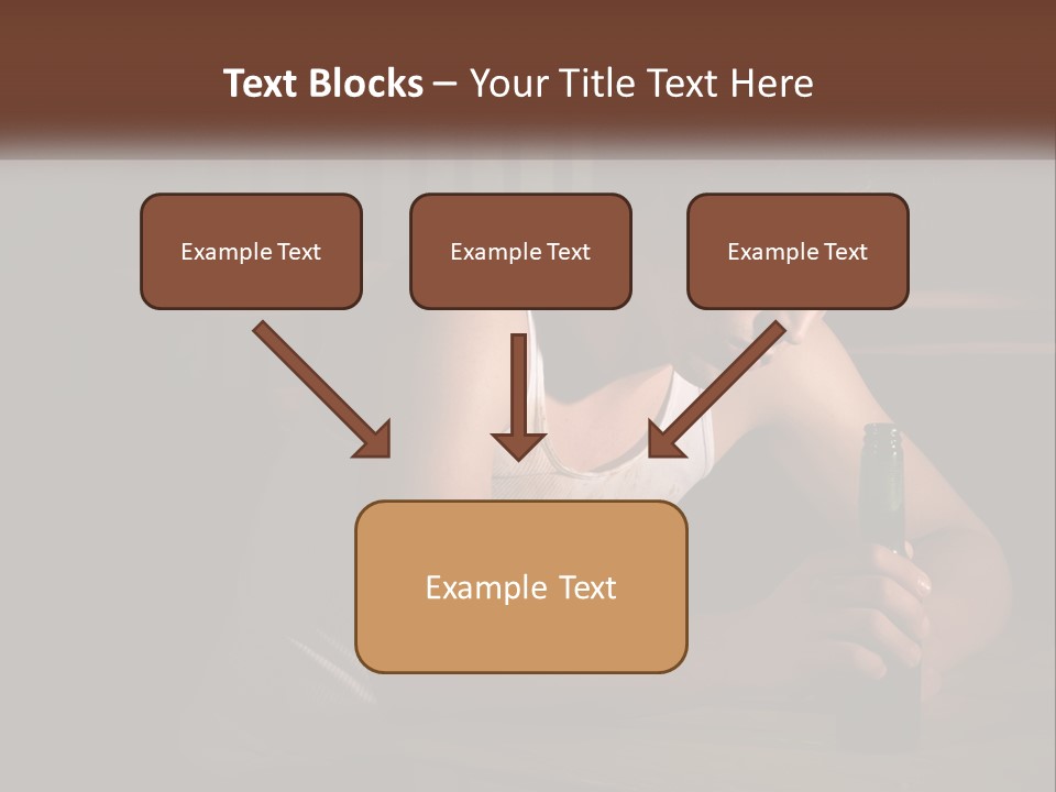 Ocean Daughter Senior PowerPoint Template