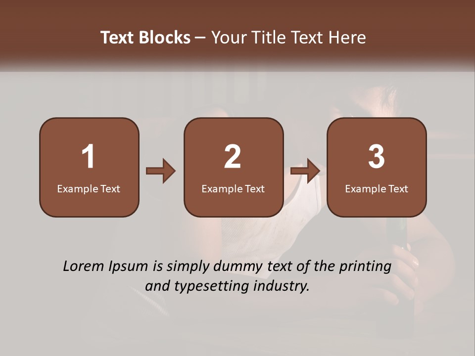 Ocean Daughter Senior PowerPoint Template