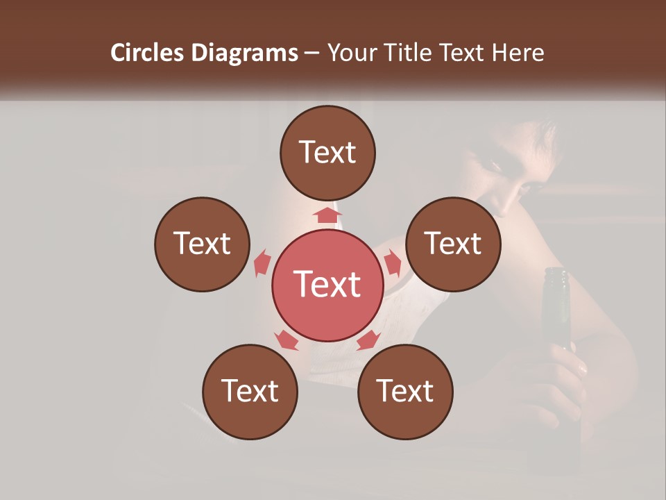 Ocean Daughter Senior PowerPoint Template