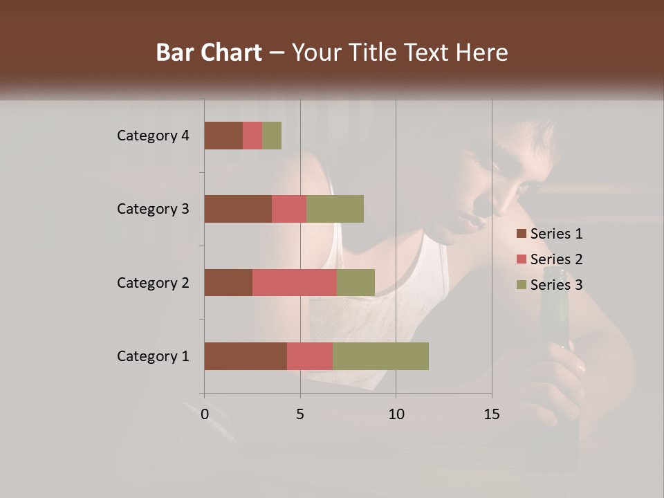 Ocean Daughter Senior PowerPoint Template