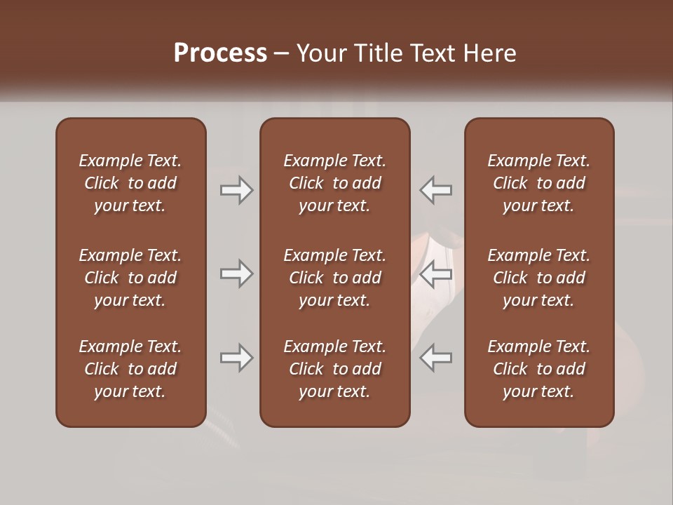 Ocean Daughter Senior PowerPoint Template