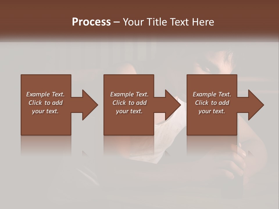 Ocean Daughter Senior PowerPoint Template