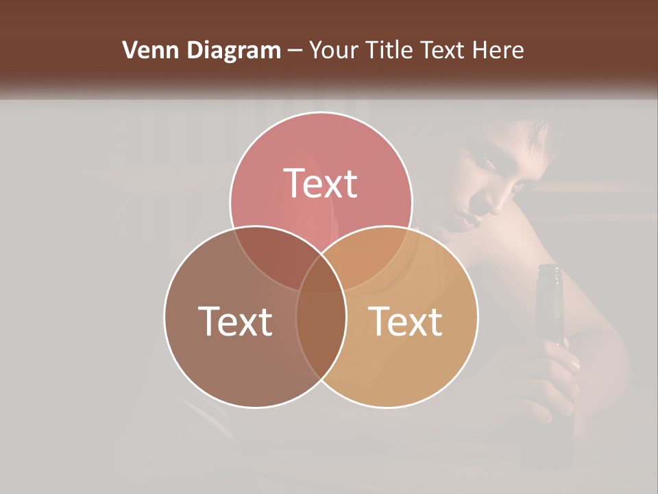 Ocean Daughter Senior PowerPoint Template