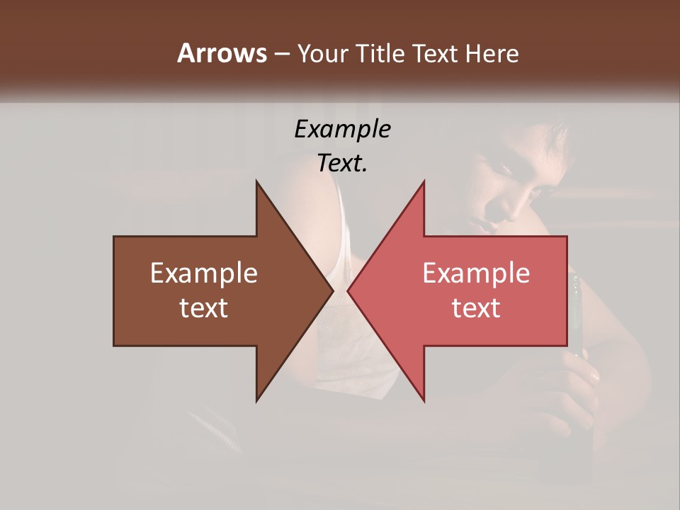 Ocean Daughter Senior PowerPoint Template