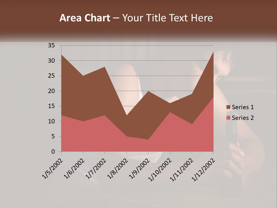 Ocean Daughter Senior PowerPoint Template