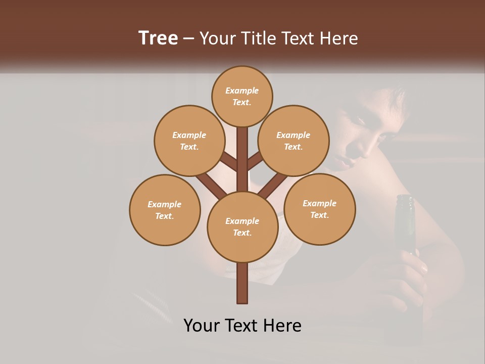 Ocean Daughter Senior PowerPoint Template