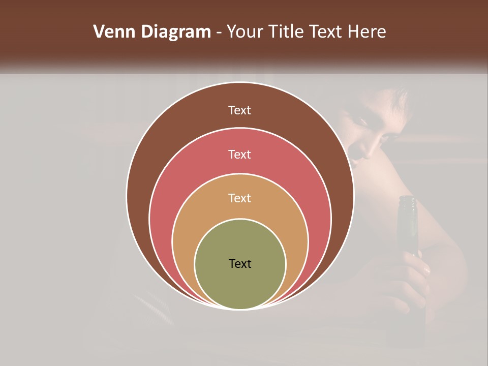 Ocean Daughter Senior PowerPoint Template