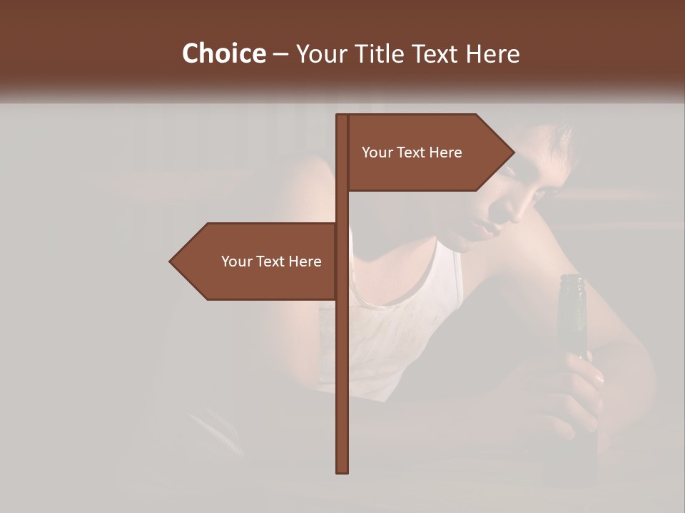 Ocean Daughter Senior PowerPoint Template