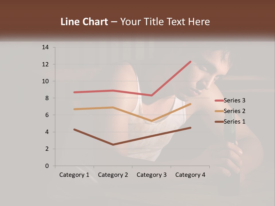 Ocean Daughter Senior PowerPoint Template