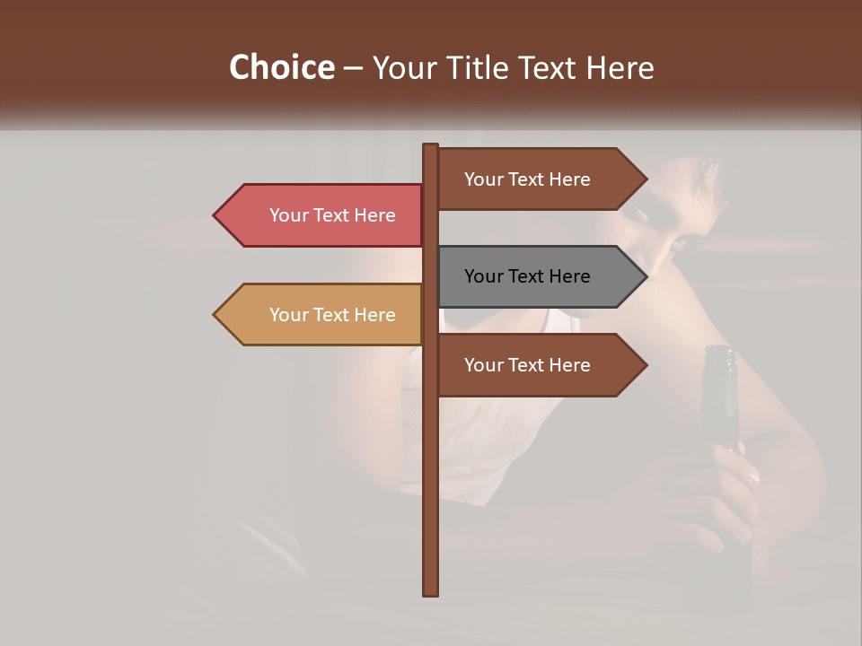 Ocean Daughter Senior PowerPoint Template