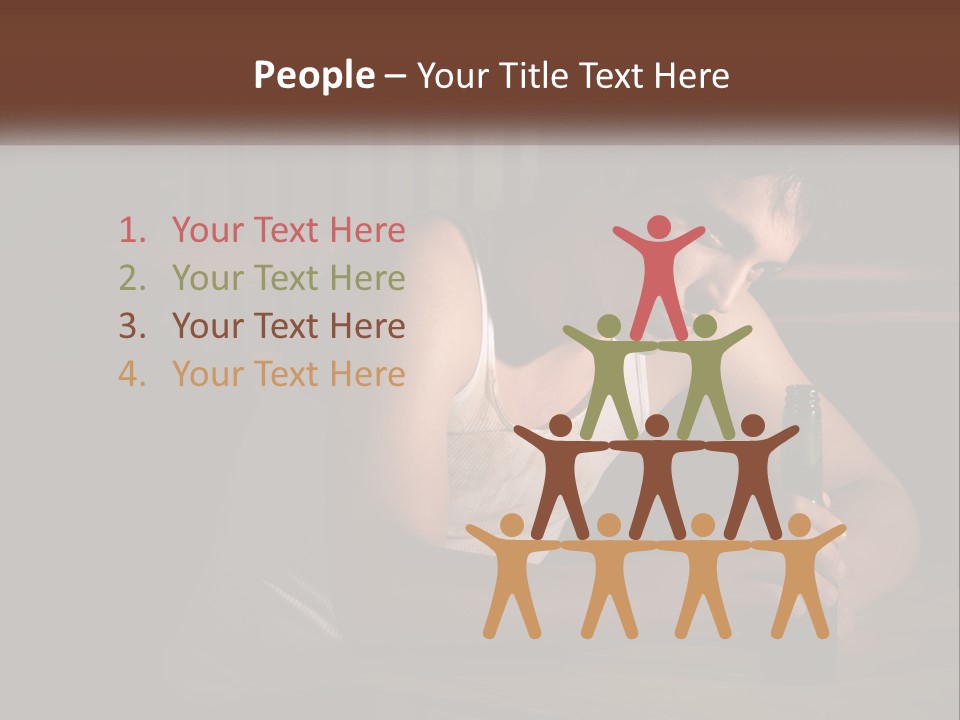 Ocean Daughter Senior PowerPoint Template