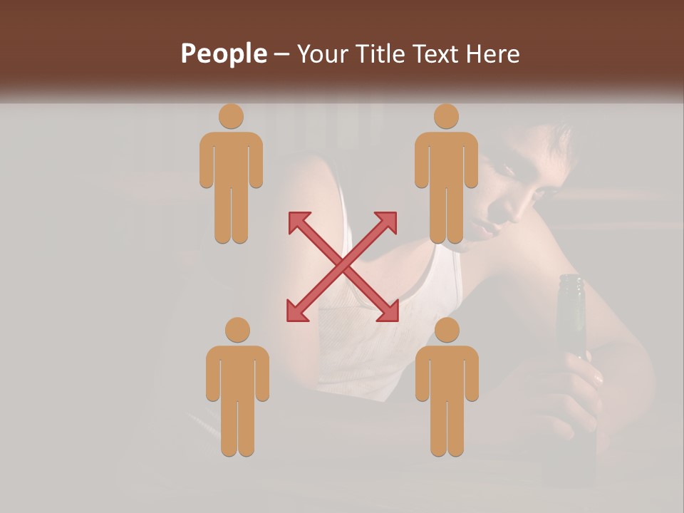 Ocean Daughter Senior PowerPoint Template