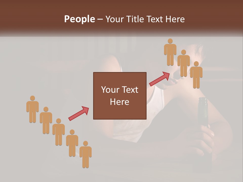 Ocean Daughter Senior PowerPoint Template