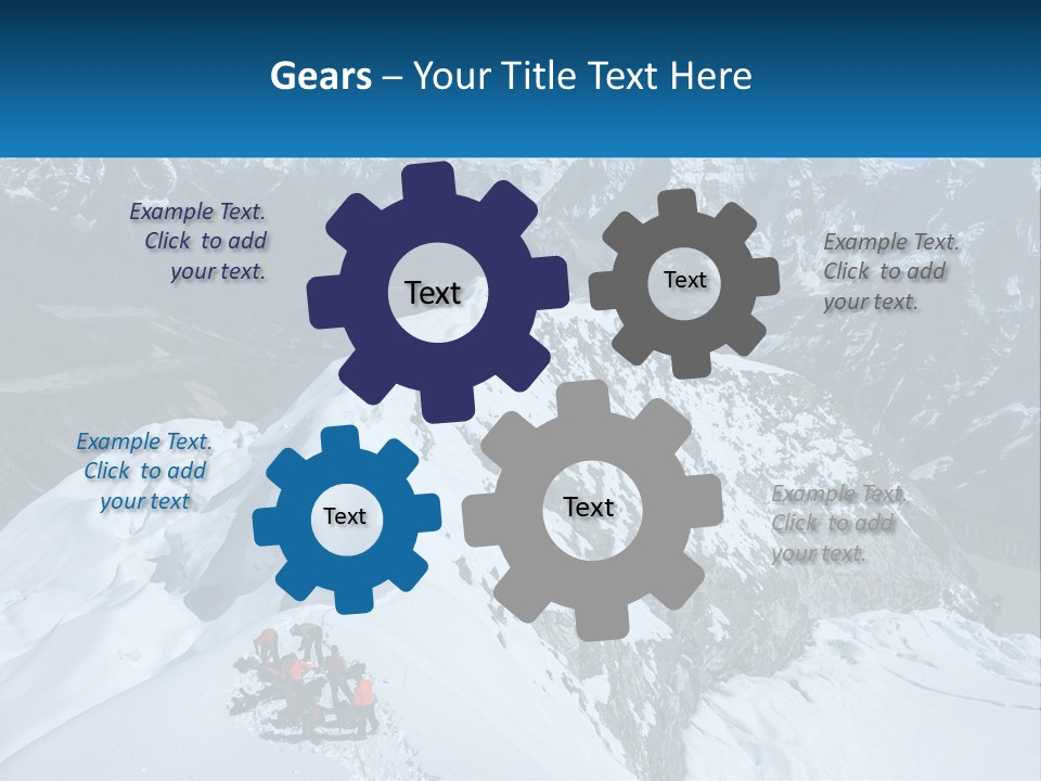 Caucasian Coast Family PowerPoint Template