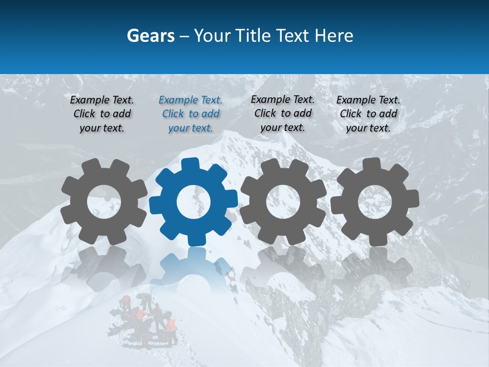 Caucasian Coast Family PowerPoint Template