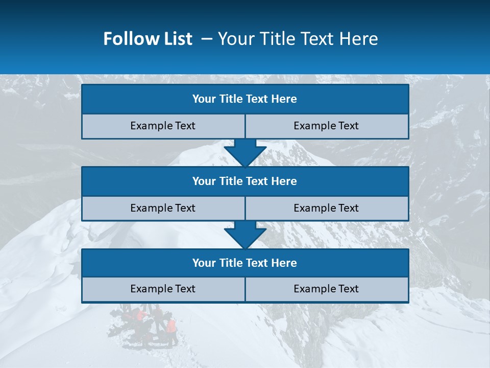 Caucasian Coast Family PowerPoint Template