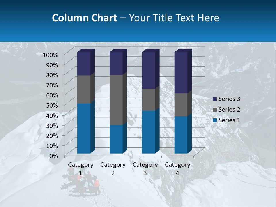 Caucasian Coast Family PowerPoint Template