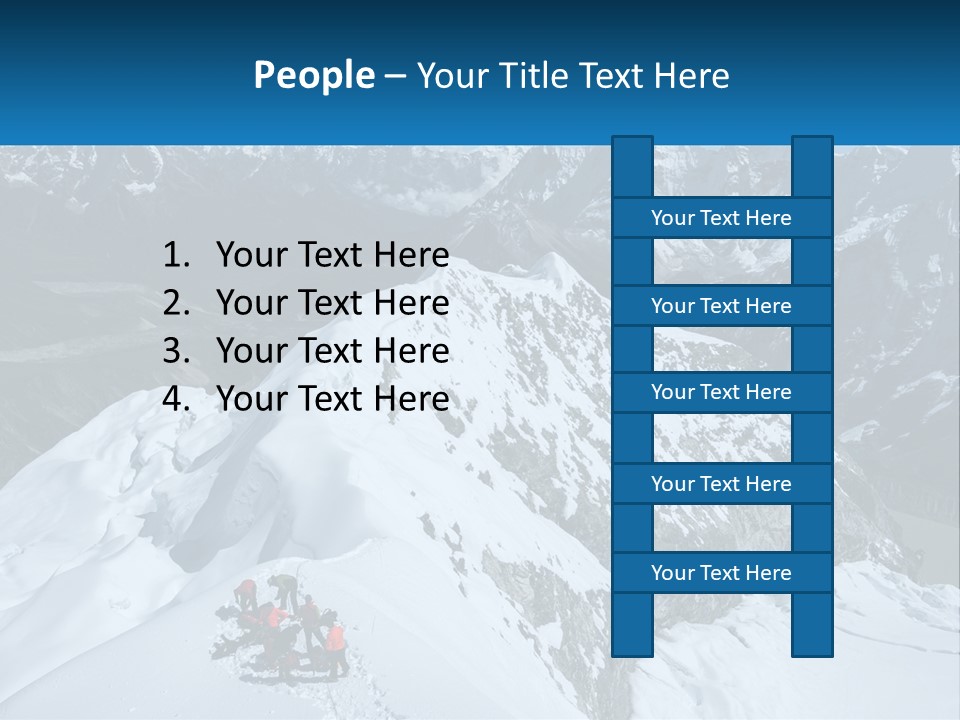 Caucasian Coast Family PowerPoint Template