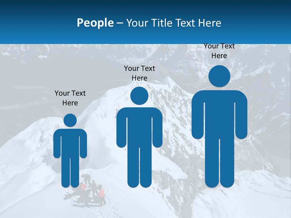 Caucasian Coast Family PowerPoint Template