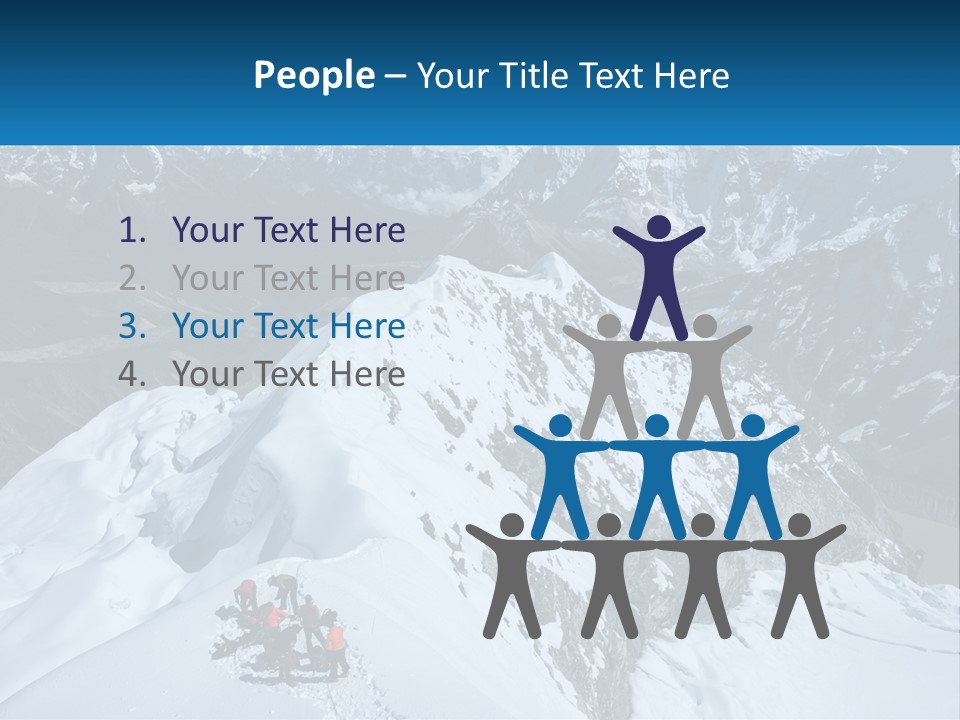 Caucasian Coast Family PowerPoint Template