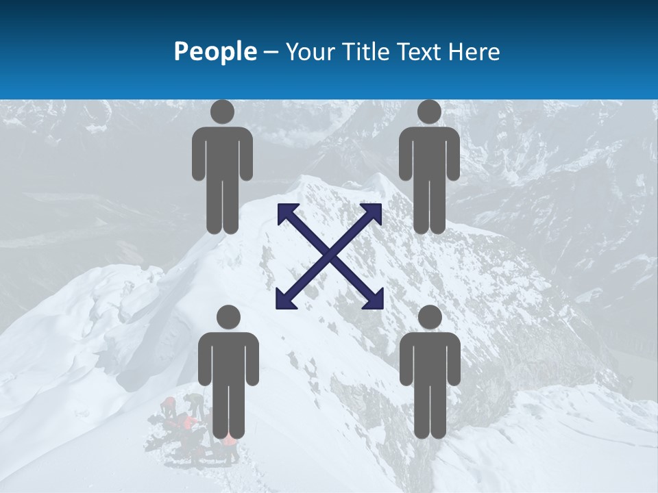 Caucasian Coast Family PowerPoint Template