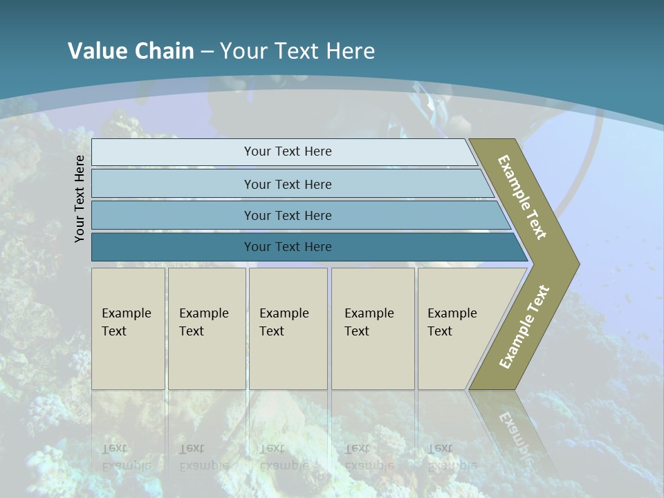 Coastal Portrait Standing PowerPoint Template