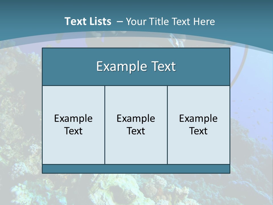 Coastal Portrait Standing PowerPoint Template