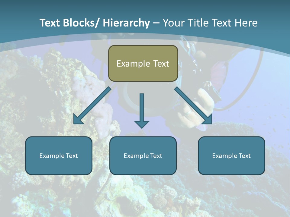 Coastal Portrait Standing PowerPoint Template