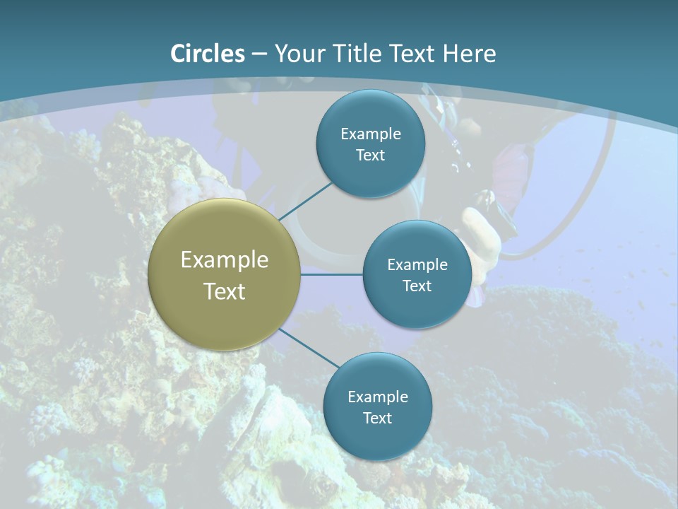 Coastal Portrait Standing PowerPoint Template