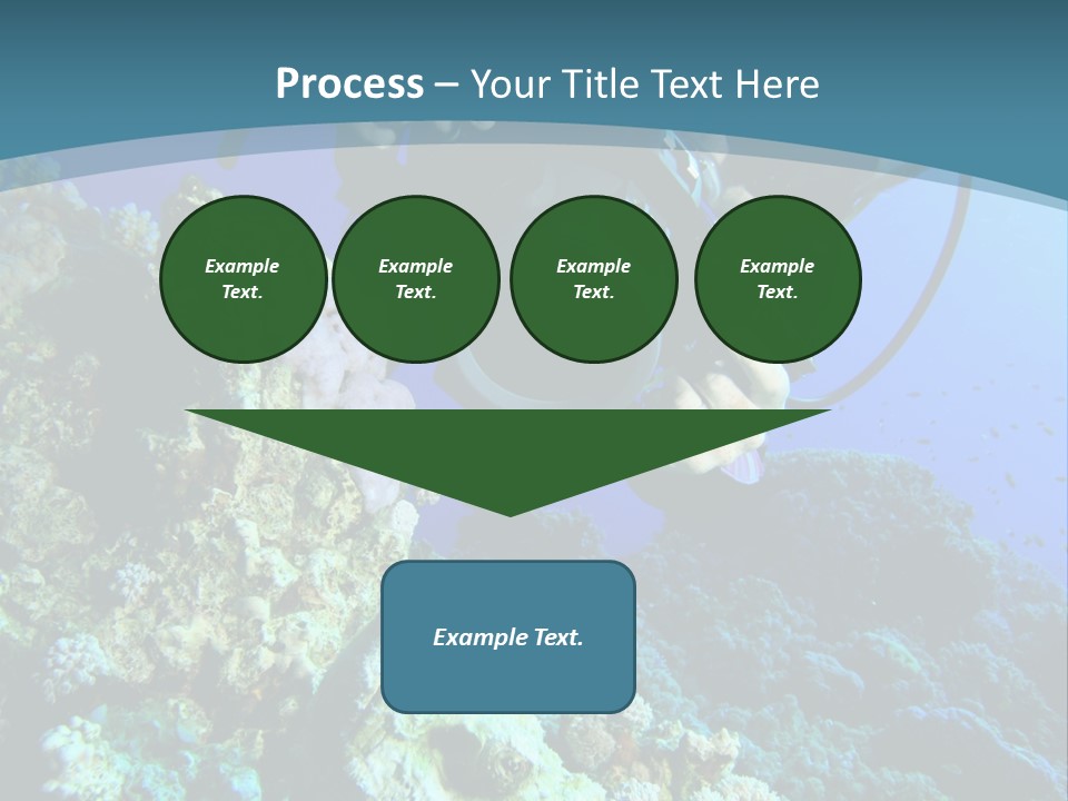 Coastal Portrait Standing PowerPoint Template