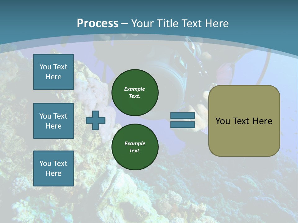 Coastal Portrait Standing PowerPoint Template