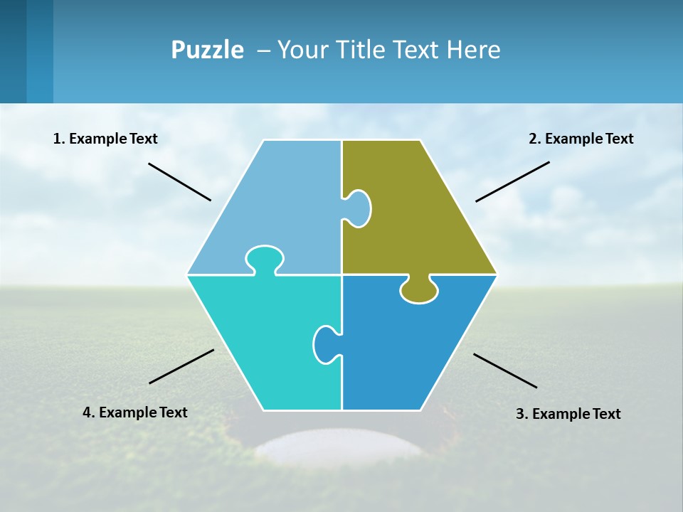 Coast Senior Sunrise PowerPoint Template
