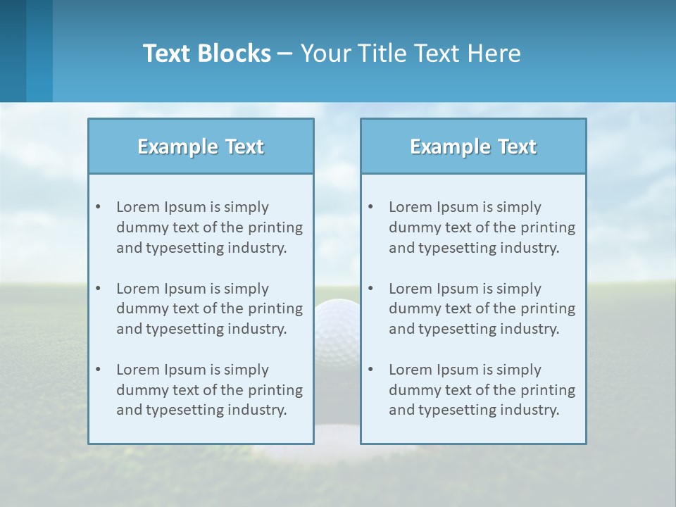 Coast Senior Sunrise PowerPoint Template