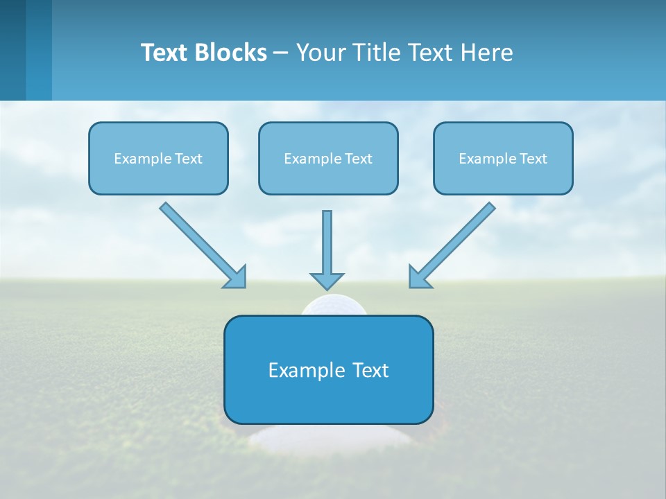 Coast Senior Sunrise PowerPoint Template