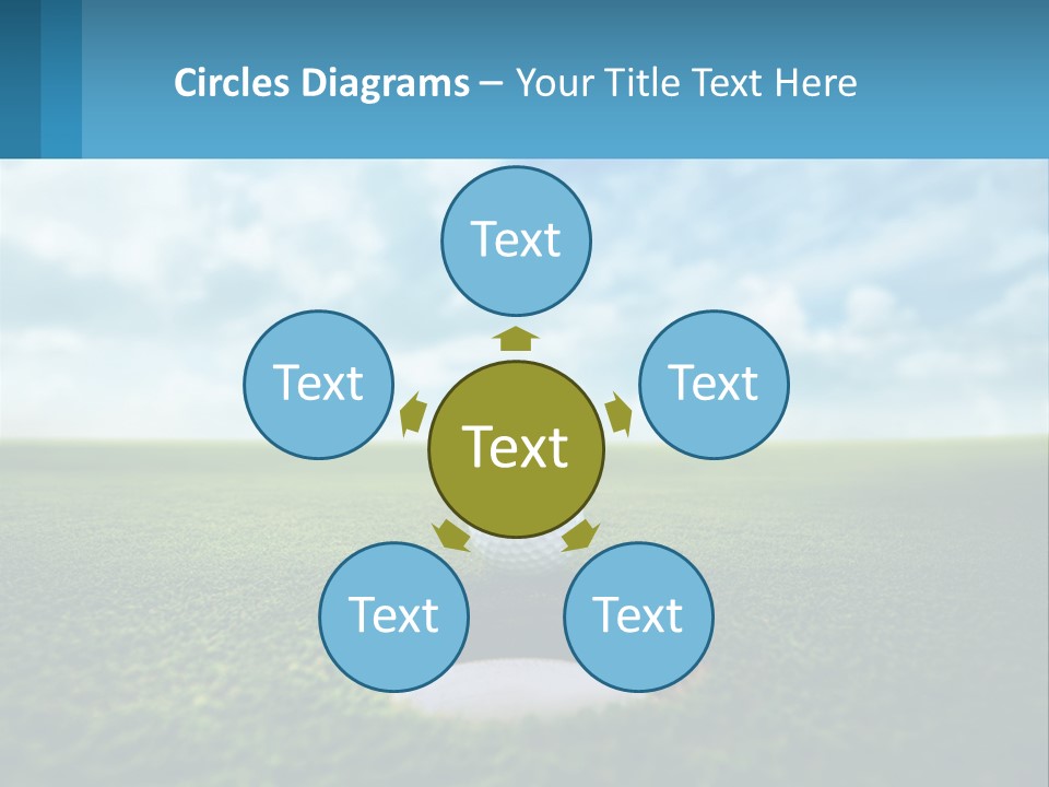 Coast Senior Sunrise PowerPoint Template