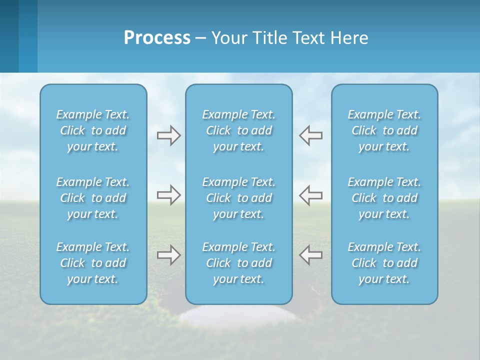 Coast Senior Sunrise PowerPoint Template