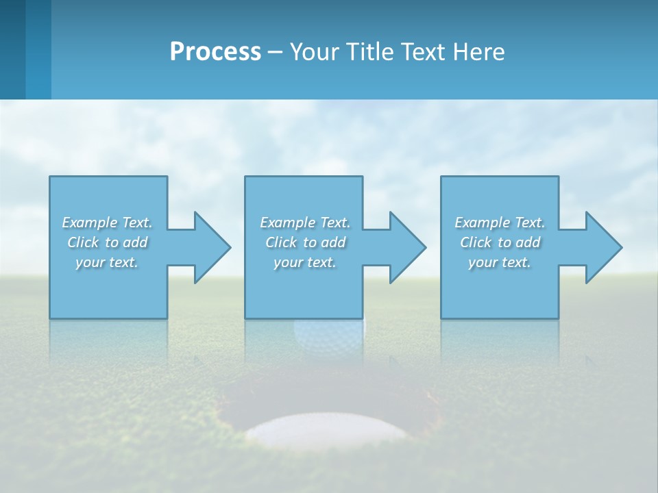 Coast Senior Sunrise PowerPoint Template