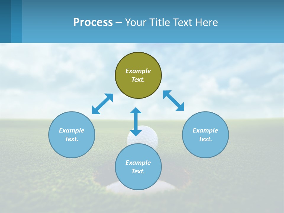 Coast Senior Sunrise PowerPoint Template