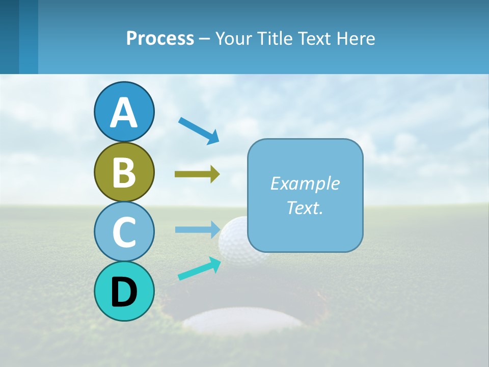 Coast Senior Sunrise PowerPoint Template