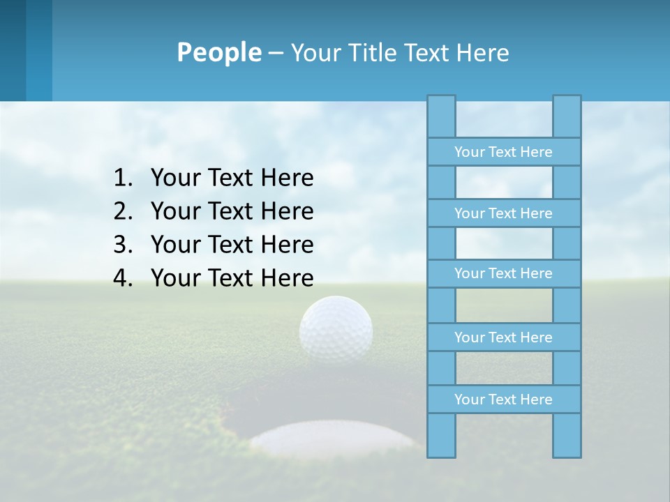 Coast Senior Sunrise PowerPoint Template